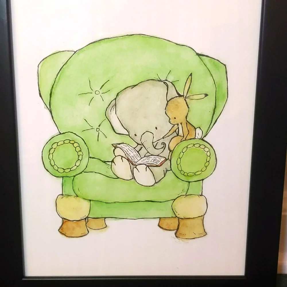 Elephant and Bunny Frames Pictures